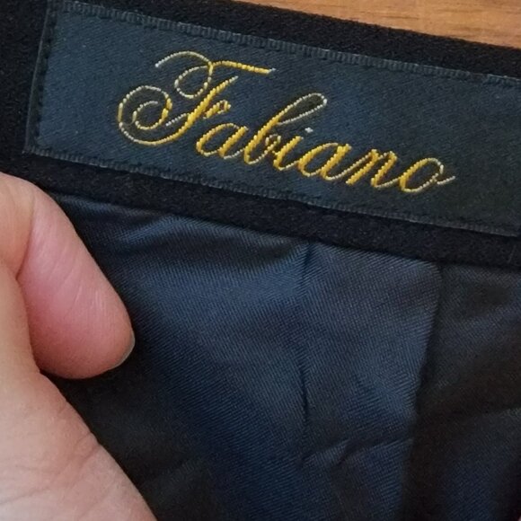 Fabiano Black Below The Knee Pencil Skirt - Picture 10 of 13